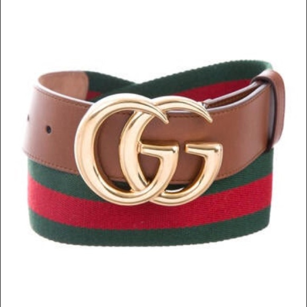 Gucci GG web belt